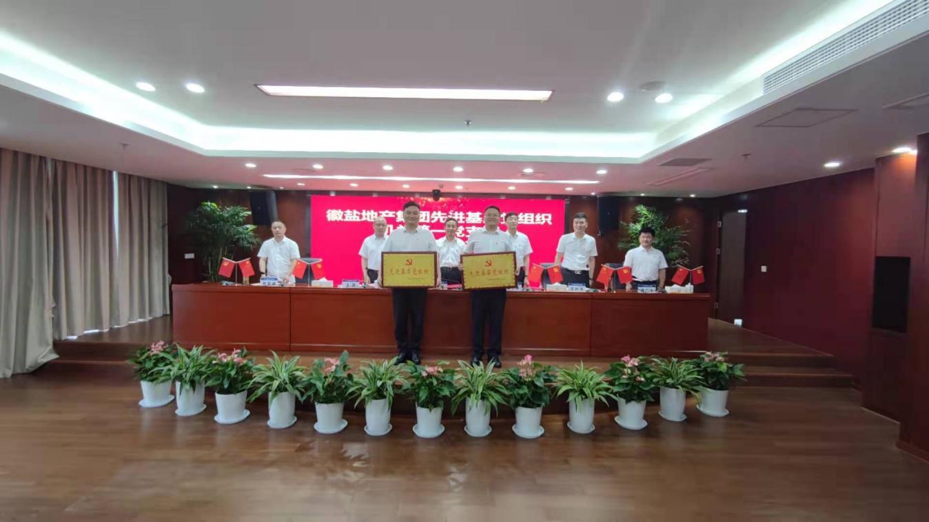 徽盐地产集团开展“七个一”系列活动，推动党史学习教育出新出彩